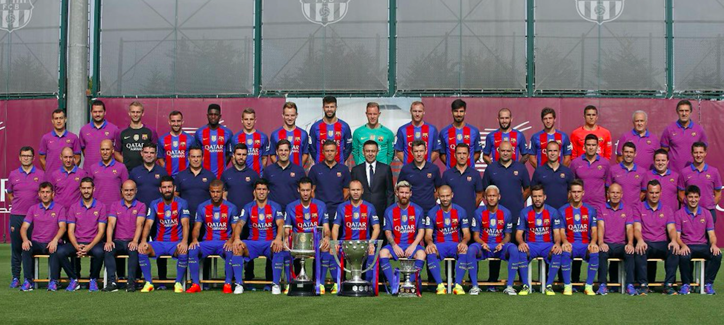 Барселона футбольный клуб все составы